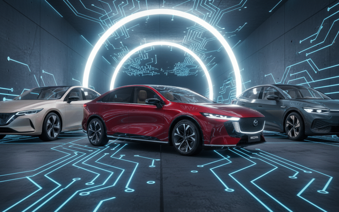 Guerra de Sedanes (Parte 3) eléctricos ¿chinos?: Nissan N6 PHEV vs VW ID. UNYX 07 vs Mazda EZ-6